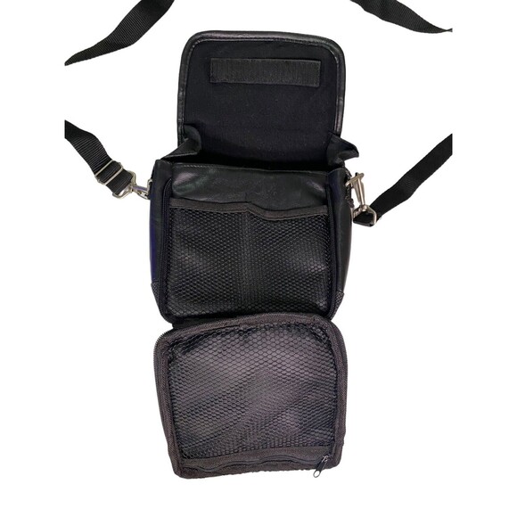 Digital Concepts Camera Carrying Case Crossbody Faux Leather Front Zip - Picture 13 of 13